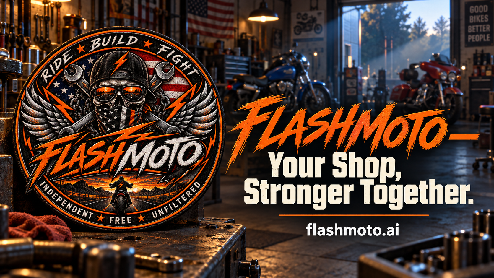 FlashMoto: Your Shop, Stronger Together